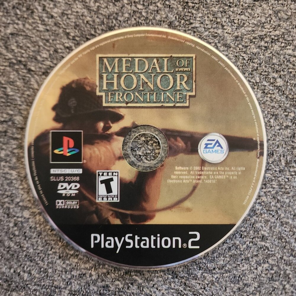 Medal of Honor Frontline For Playstation 2
